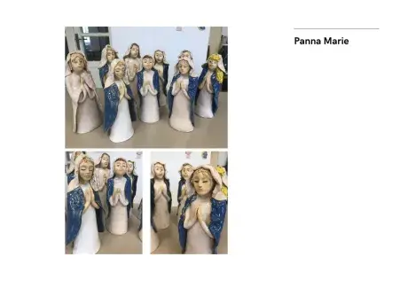 Práce žáků keramiky 2019/2020