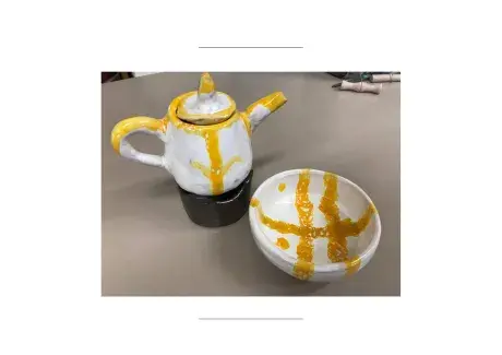 Práce žáků keramiky 2019/2020