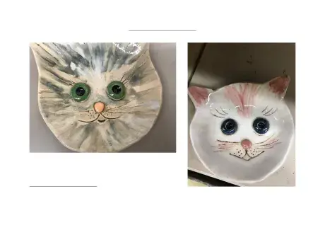 Práce žáků keramiky 2019/2020