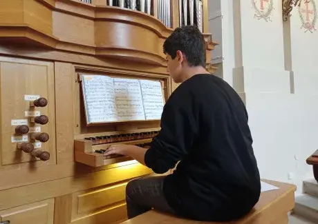 Koncert varhanního oddělení