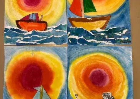 Září v ZUŠ - výtvarný obor