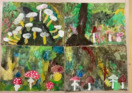 Září v ZUŠ - výtvarný obor