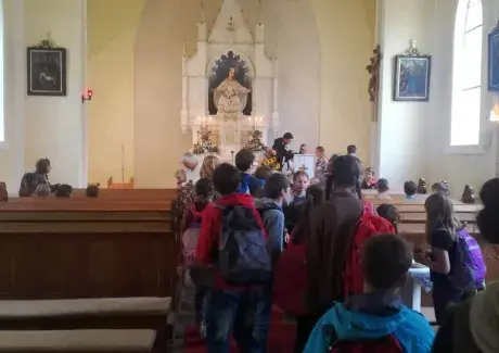 Výtvarné oddělení na poutním místě Rokole