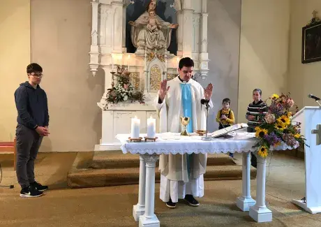 Výtvarné oddělení na poutním místě Rokole