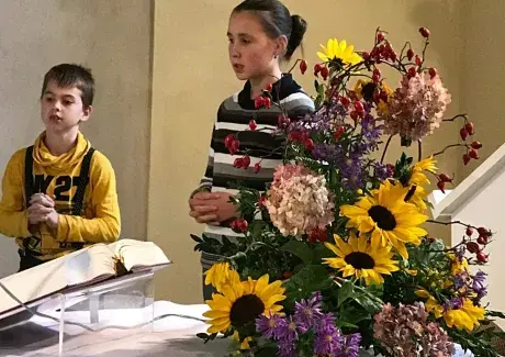 Výtvarné oddělení na poutním místě Rokole