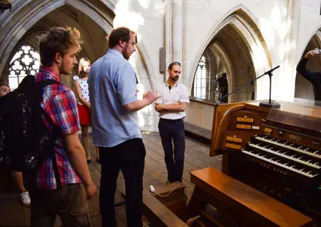 Exkurze varhaníků do Kutné Hory