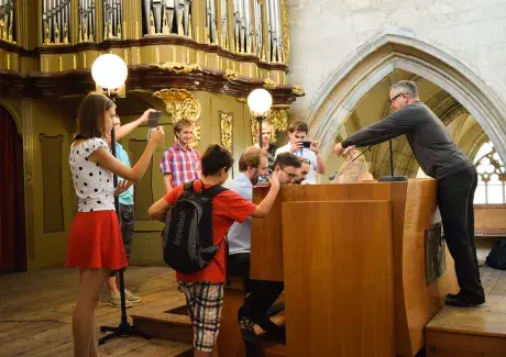 Exkurze varhaníků do Kutné Hory