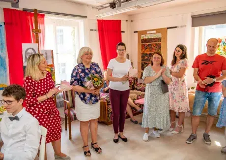 Vernisáž výtvarného oboru v Artičoku