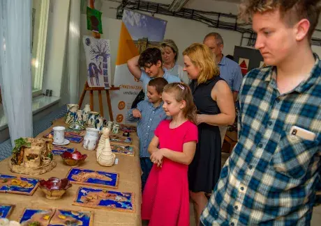 Vernisáž výtvarného oboru v Artičoku