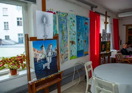 Vernisáž výtvarného oboru v Artičoku