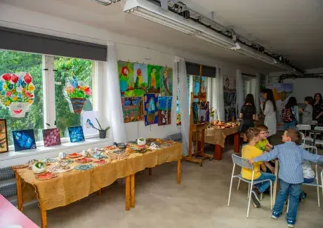 Vernisáž výtvarného oboru v Artičoku