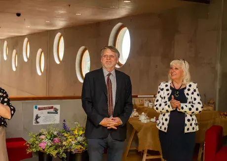 Vernisáž výstavy výtvarného oboru a keramiky