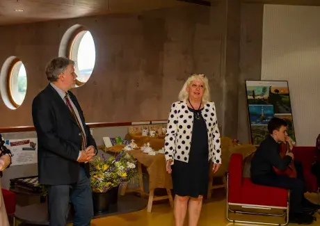 Vernisáž výstavy výtvarného oboru a keramiky