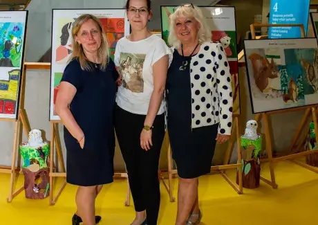 Vernisáž výstavy výtvarného oboru a keramiky