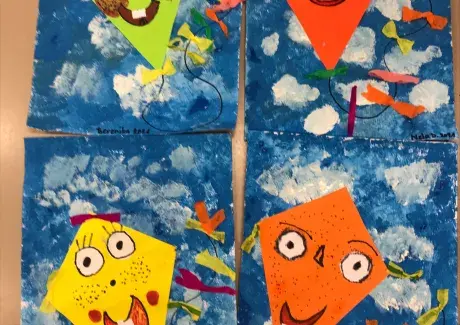 Výtvarné práce našich žáků