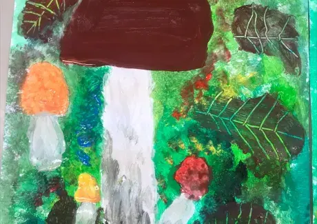 Výtvarné práce našich žáků