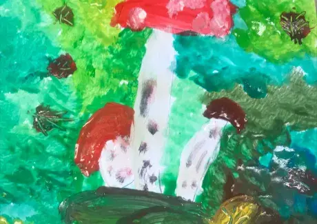 Výtvarné práce našich žáků