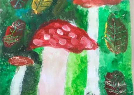 Výtvarné práce našich žáků