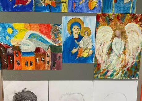 Výstava žáků CZUŠ a BIGY