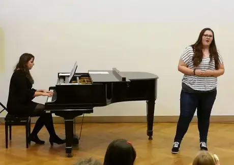 Pěvecké vystoupení žáků Michaely Grundové