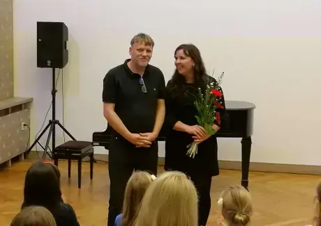 Pěvecké vystoupení žáků Michaely Grundové