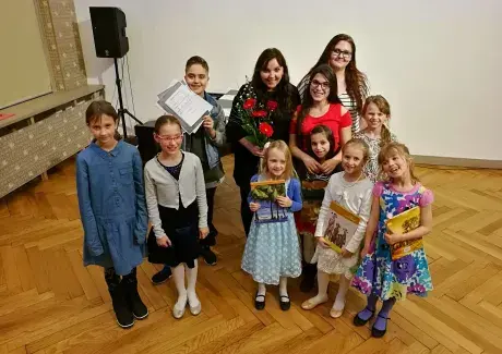 Pěvecké vystoupení žáků Michaely Grundové