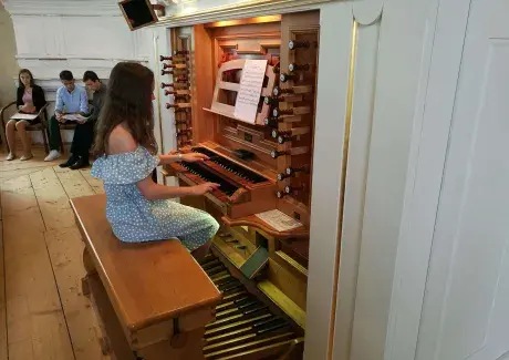 Varhanní koncert na Novém Hradci 19.6.2018