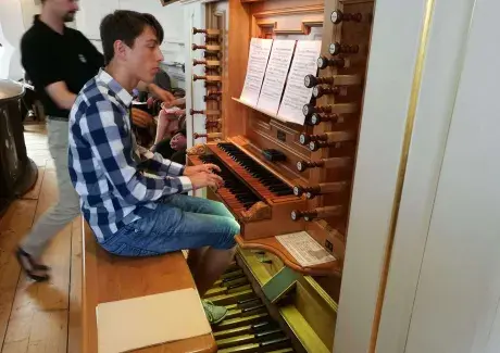 Varhanní koncert na Novém Hradci 19.6.2018