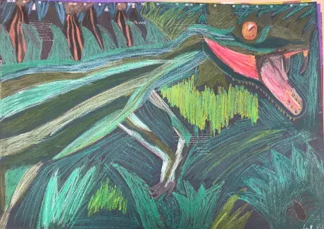 Výtvarné práce našich žáků