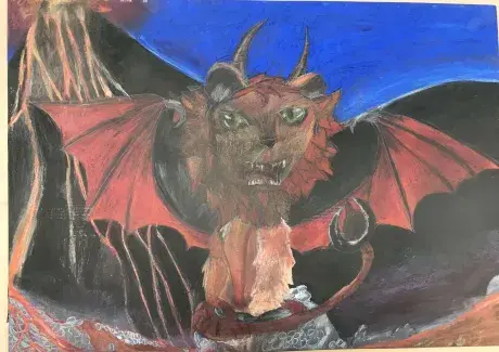 Výtvarné práce našich žáků