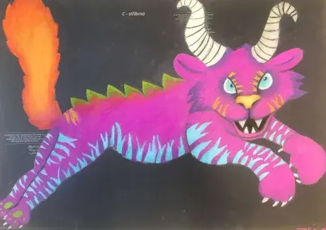 Výtvarné práce našich žáků