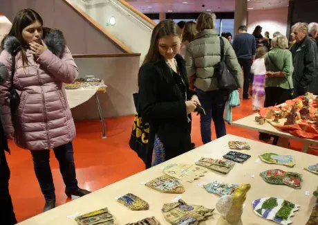 Vernisáž výstavy keramiky 12. 2. 2019