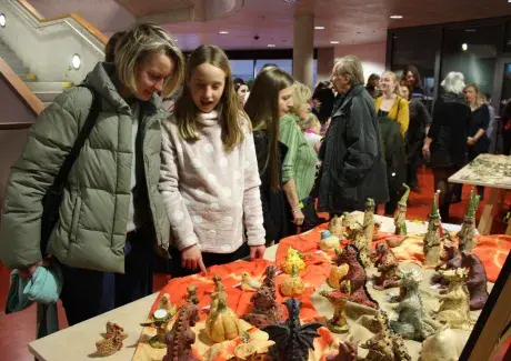 Vernisáž výstavy keramiky 12. 2. 2019