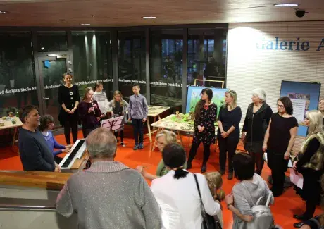 Vernisáž výstavy keramiky 12. 2. 2019