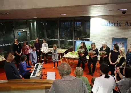 Vernisáž výstavy keramiky 12. 2. 2019