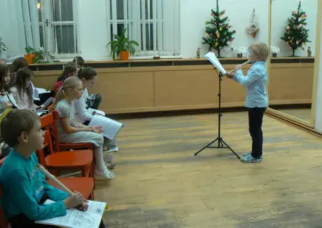 Koncert žáků Hany Haltufové 11.12.2017