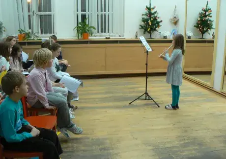 Koncert žáků Hany Haltufové 11.12.2017