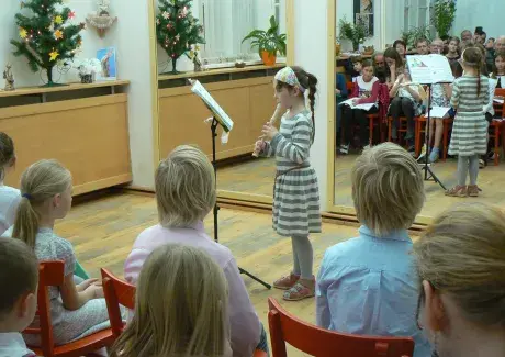 Koncert žáků Hany Haltufové 11.12.2017