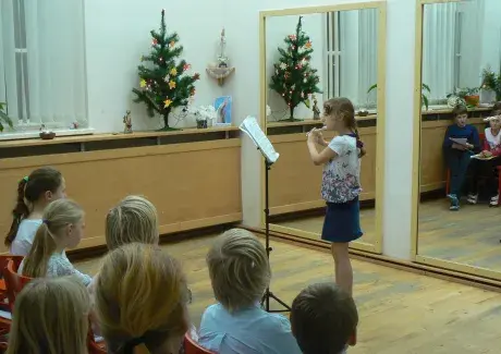Koncert žáků Hany Haltufové 11.12.2017