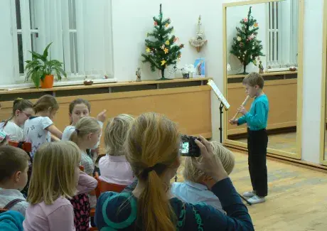 Koncert žáků Hany Haltufové 11.12.2017