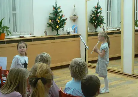 Koncert žáků Hany Haltufové 11.12.2017