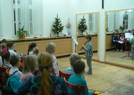 Koncert žáků Hany Haltufové 11.12.2017