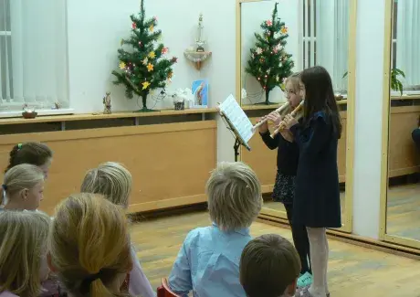 Koncert žáků Hany Haltufové 11.12.2017