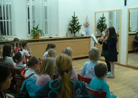 Koncert žáků Hany Haltufové 11.12.2017