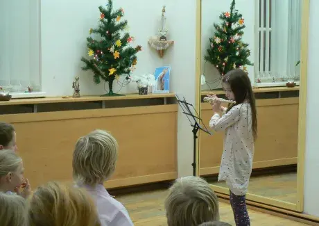 Koncert žáků Hany Haltufové 11.12.2017