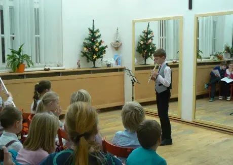 Koncert žáků Hany Haltufové 11.12.2017