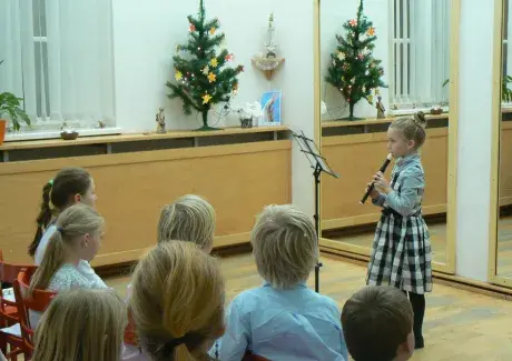 Koncert žáků Hany Haltufové 11.12.2017