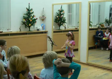 Koncert žáků Hany Haltufové 11.12.2017