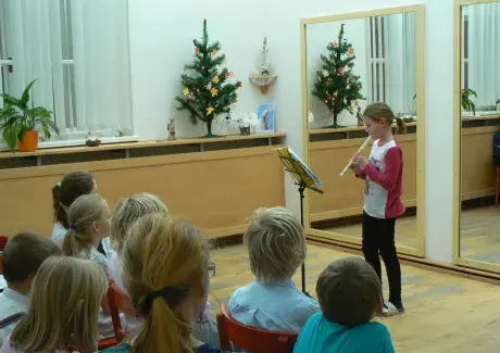Koncert žáků Hany Haltufové 11.12.2017
