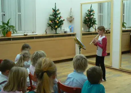 Koncert žáků Hany Haltufové 11.12.2017